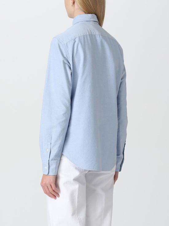 26SS 폴로 랄프로렌 포니 로고 옥스포드 셔츠 211891377 001 Blue - POLO RALPH LAUREN