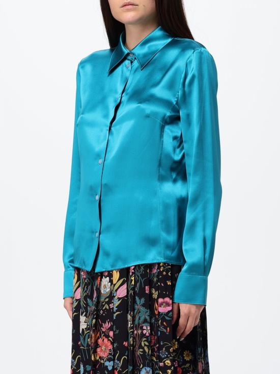 26FW 구찌 셔츠 875614ZHS19 4598 Turquoise - GUCCI