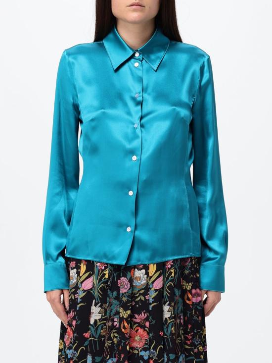 26FW 구찌 셔츠 875614ZHS19 4598 Turquoise
