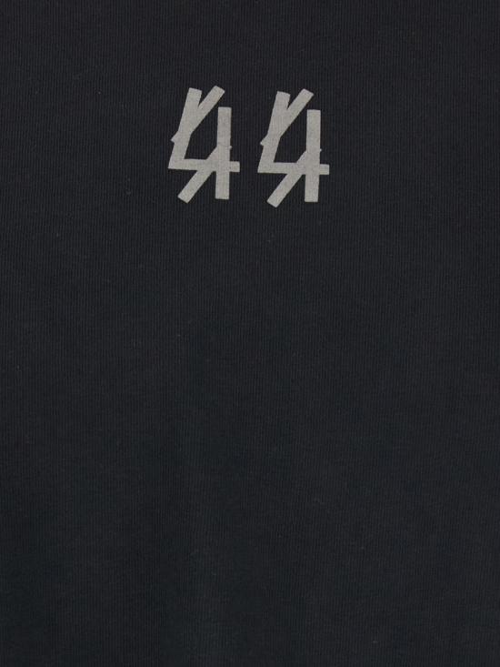 26SS 44레이블 반팔 티셔츠 B0030556FA724 P778 Black - 44 LABEL