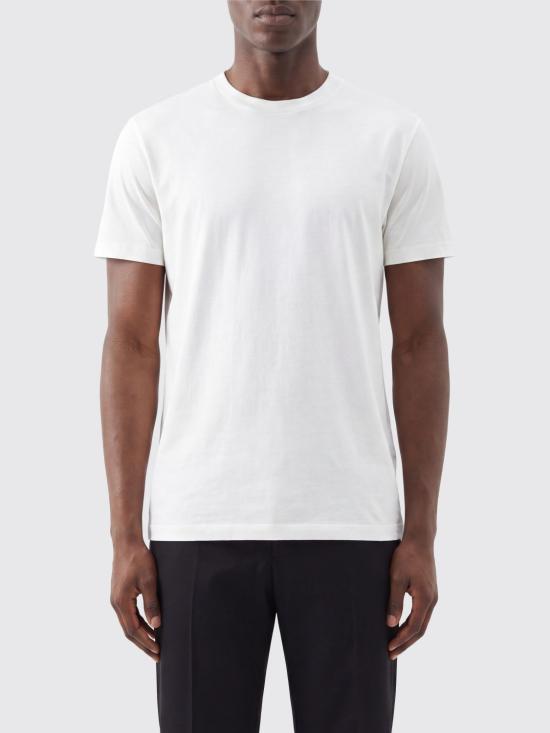 26FW 톰포드 반팔 티셔츠 JCS004JMT012 WAB White