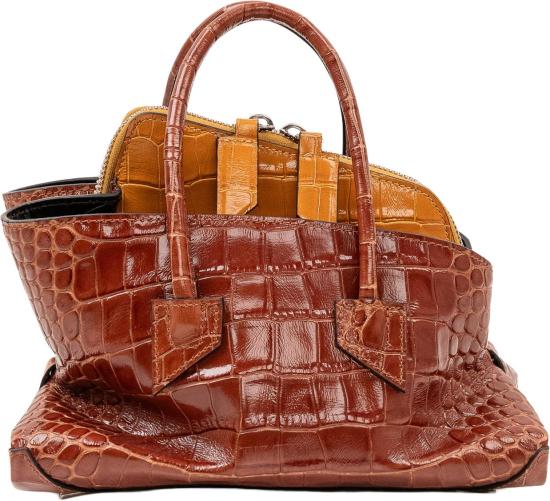 26FW 디 아티코 토트백 260WAH00063LBT155PR490 BROWN