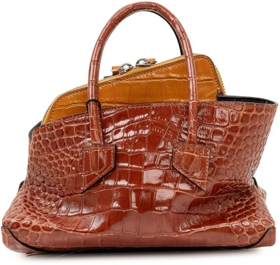 26FW 디 아티코 토트백 260WAH00063LBT155PR490 BROWN - THE ATTICO