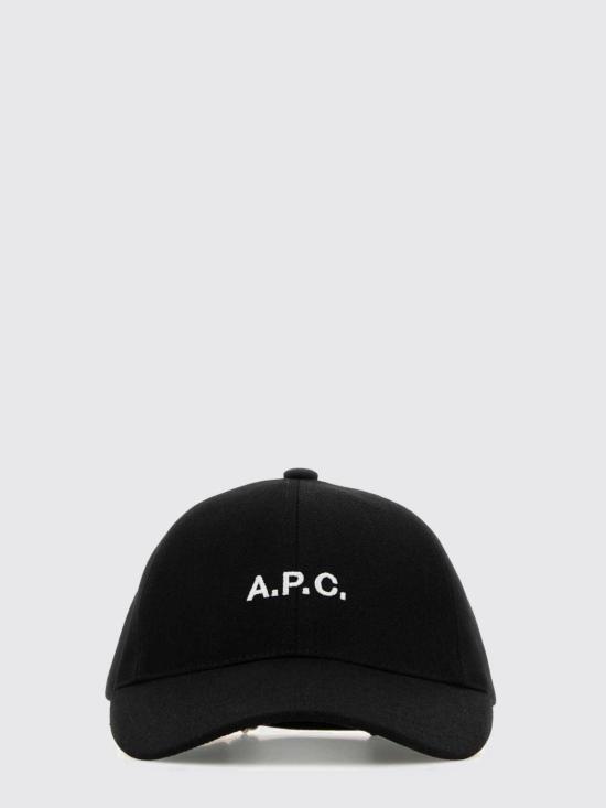 26FW 아페쎄 찰리 베이스볼 캡 COZZSM24069 LZZ Black - A.P.C.