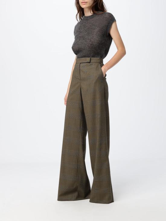 26FW 막스마라 팔라초 팬츠 2621136041600 002 Kaki - MAX MARA