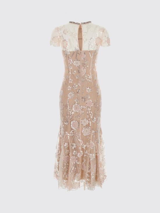 26FW 셀프 포트레이트 롱 원피스 PF26145MP Pink - SELF PORTRAIT