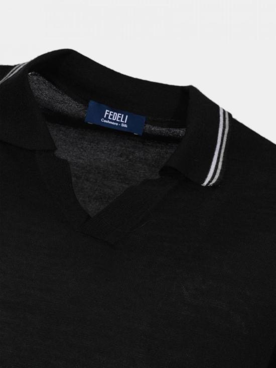 26SS 페델리 스웨터 MU005719T 0009 Black - FEDELI