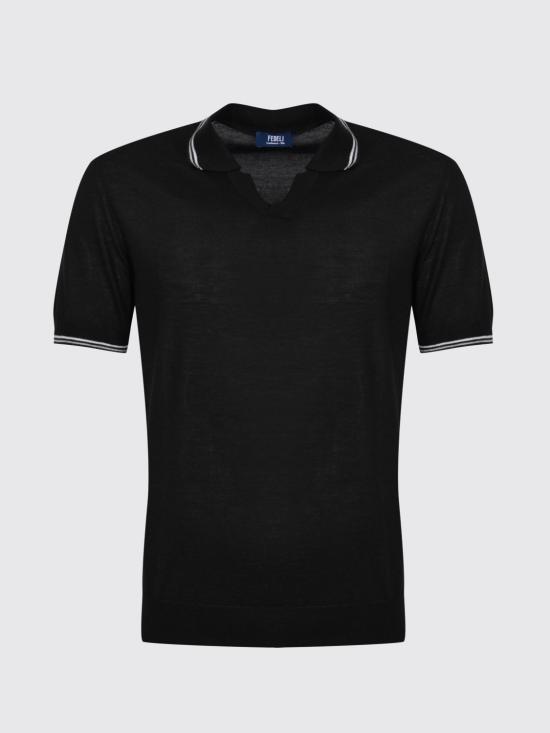26SS 페델리 스웨터 MU005719T 0009 Black - FEDELI