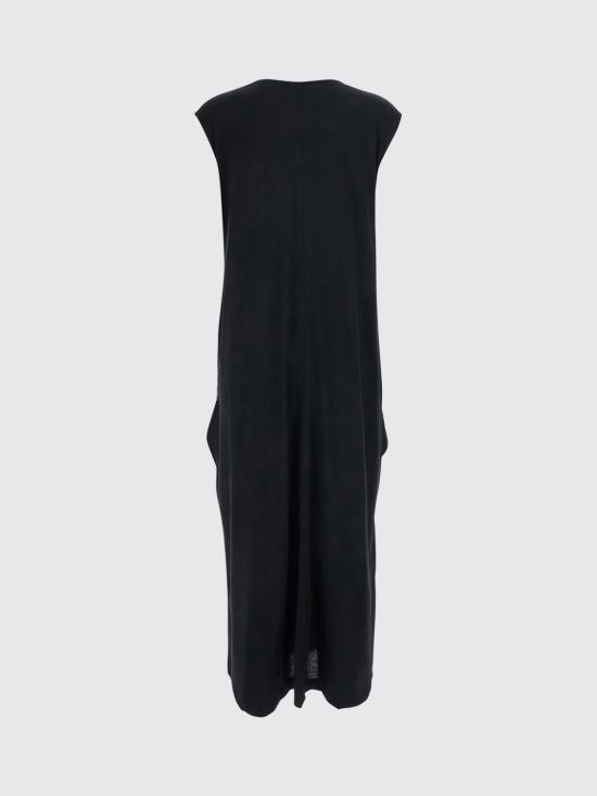 26FW 토템 롱 원피스 263WRD0347FB0669 001 Black - TOTEME