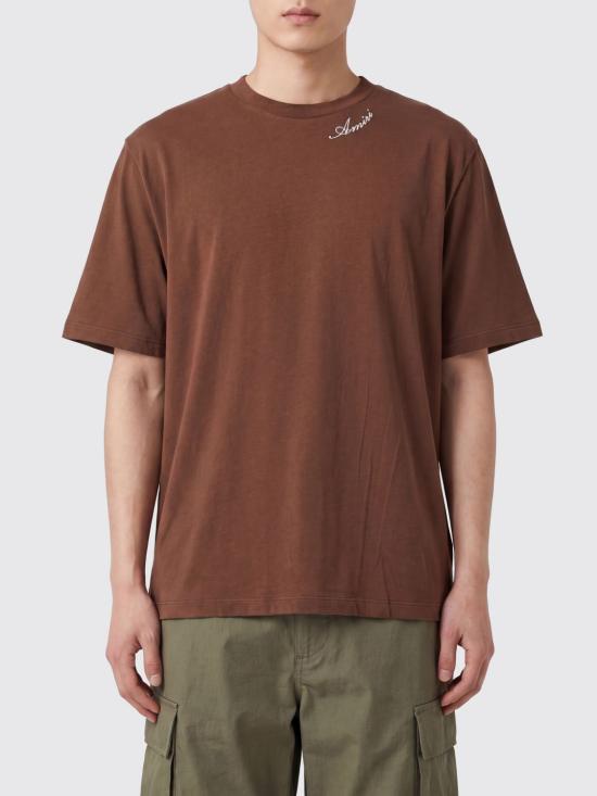 26FW 아미리 반팔 티셔츠 AMTOJR1164 253 Brown