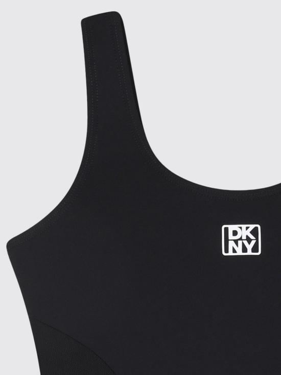 26SS [키즈] 디케이엔와이 원피스 수영복 D62564 09B Black - DKNY