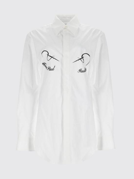 26SS 장 폴 고티에 셔츠 ST050C07101 00 White - JEAN PAUL GAULTIER