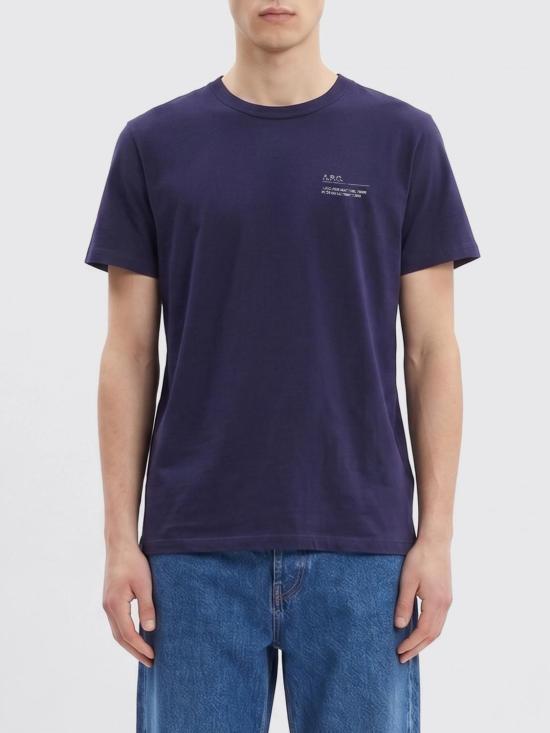 26SS 아페쎄 반팔 티셔츠 COHMWH26577 IAH Blue