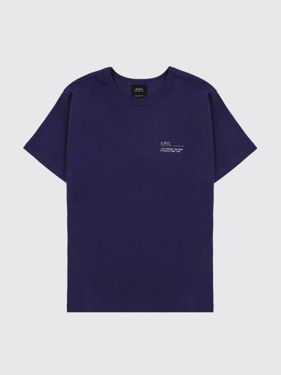 26SS 아페쎄 반팔 티셔츠 COHMWH26577 IAH Blue - A.P.C.