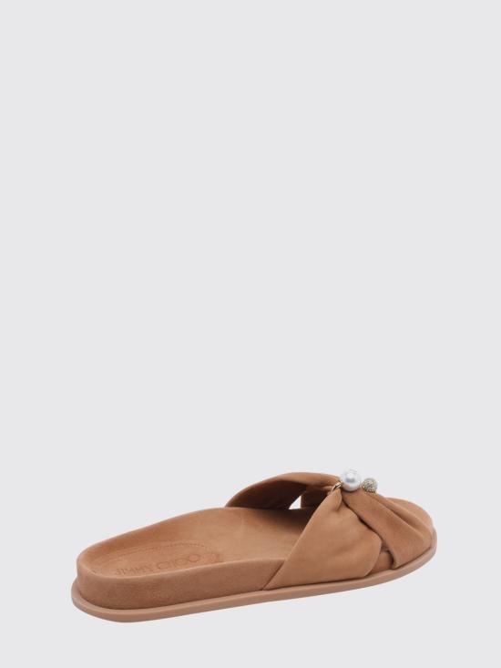 26FW 지미추 힐/펌프스 RAFIFLATSUE TOFFEE Brown - JIMMY CHOO