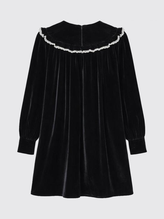 26SS 가니 숏 원피스 A1030110 099 Black - GANNI