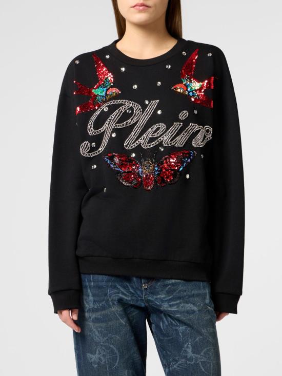 26SS 필립 플레인 스웨터 SAFCWJO1093PJY002N 02 Black