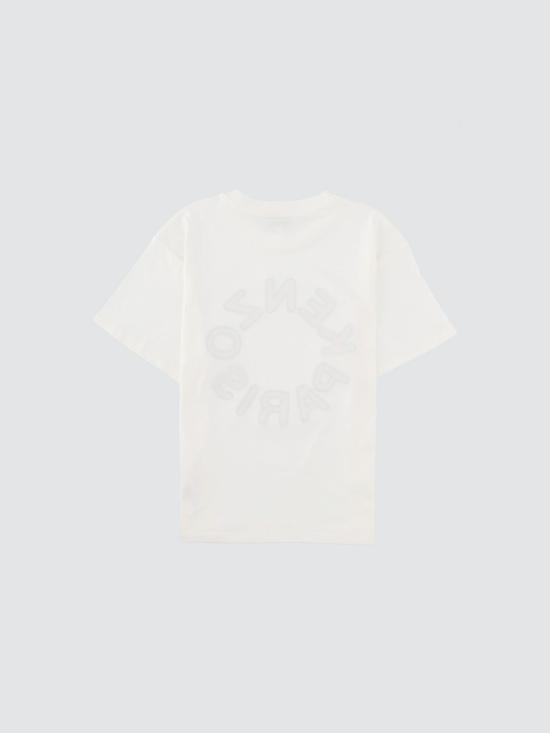 26SS [키즈] 겐조 티셔츠 K61699 117 White - KENZO