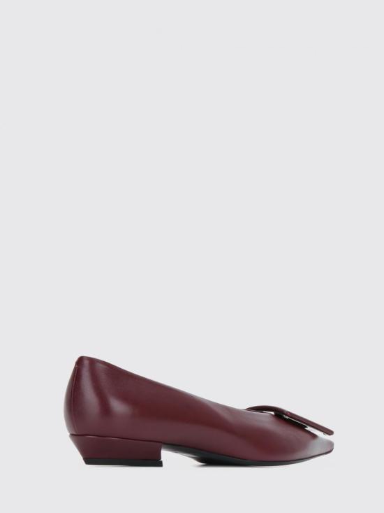 26FW 로저비비에 플랫 슈즈 RVW8244550091T R805 Wine - ROGER VIVIER