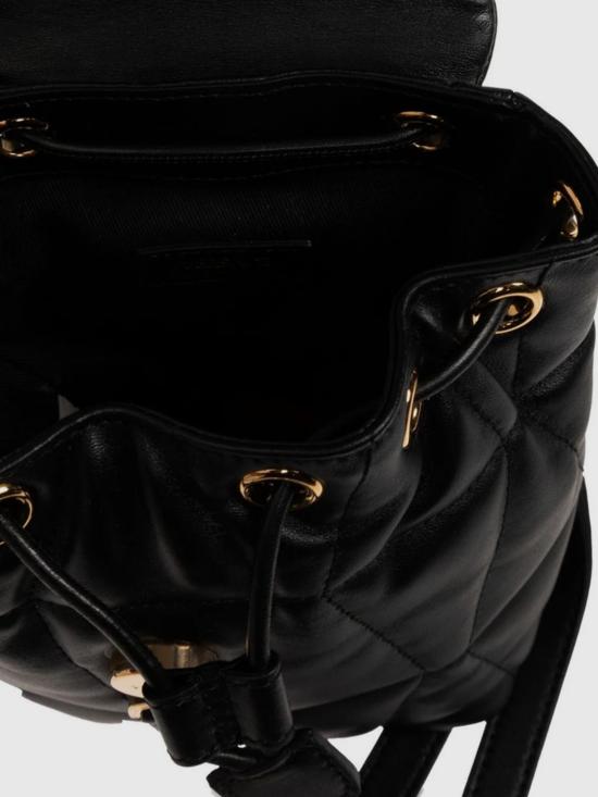 26SS 베르사체 클레이오 퀼티드 나파 백팩 10222081A12975 1B00V Black - VERSACE