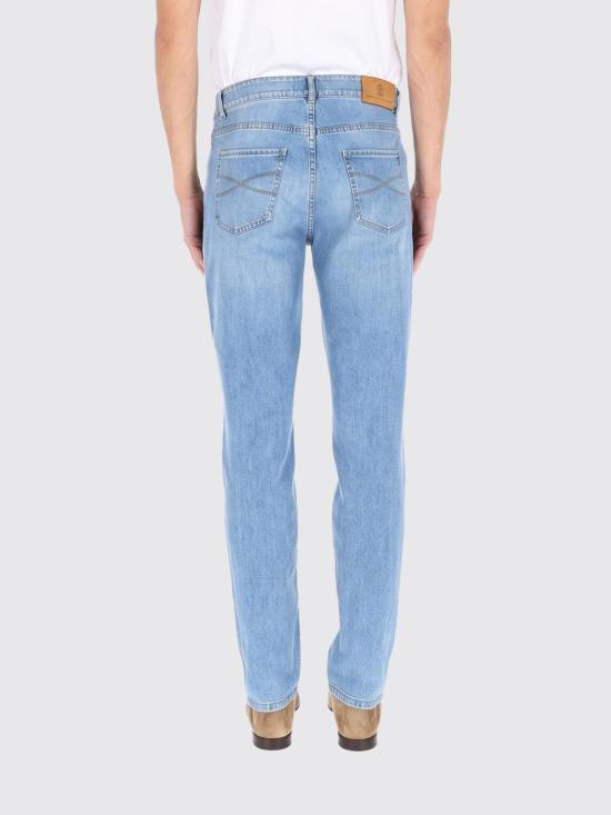 26SS 브루넬로 쿠치넬리 라이트웨이트 데님 팬츠 M283PD3210 C1470 Blue - BRUNELLO CUCINELLI