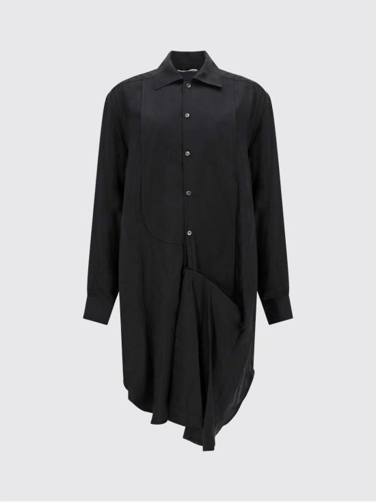 26SS JW앤더슨 미디 원피스 DR0512PG1934 999 Black - JW ANDERSON