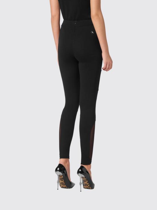 25FW 필립 플레인 팬츠 PABCWRT1141PTE003N 02 Black - PHILIPP PLEIN
