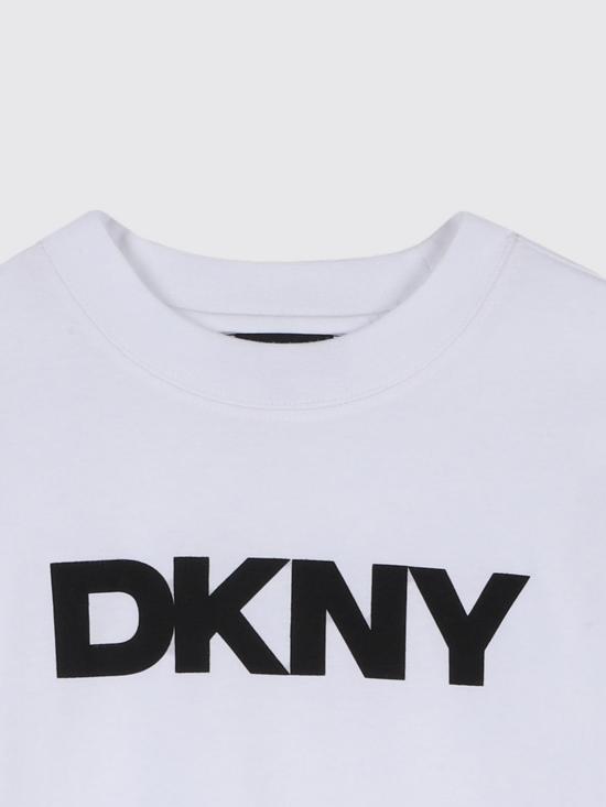 26SS [키즈] 디케이엔와이 티셔츠 D62617 10P White - DKNY
