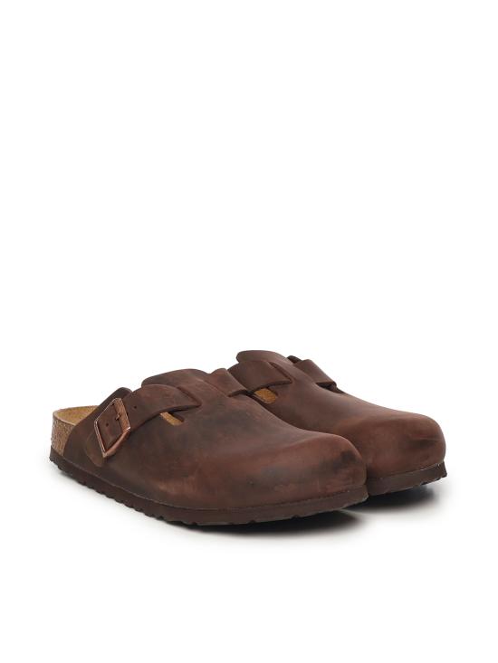 26FW 버켄스탁 보스턴 오일드 레더 클로그 860133 HaBANA - BIRKENSTOCK