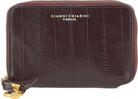 26FW 지아니 끼아리니 지갑 PF6008EELANTIQUERUBY MAROON