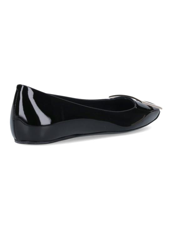26FW 로저비비에 플랫 슈즈 RVW40415280D1P B999 Black - ROGER VIVIER