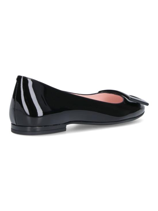 26FW 로저비비에 U 룩 발레리나 플랫 RVW66834910D1P B999 Black - ROGER VIVIER
