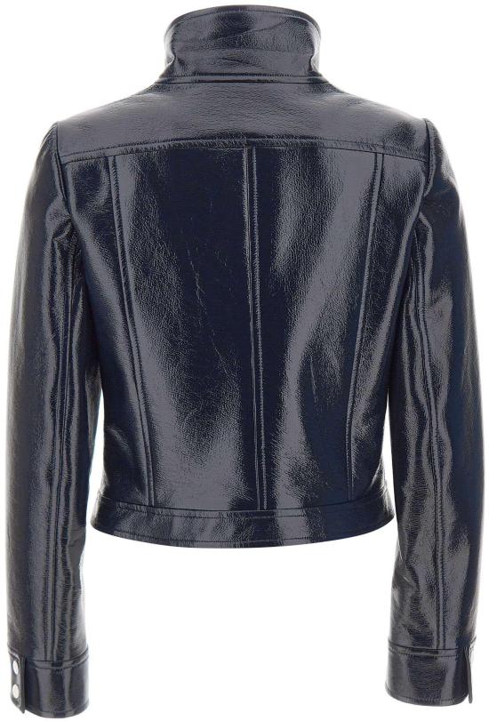 26FW 쿠레쥬 가죽 자켓 PERCBL005VY0014NAVY - COURREGES