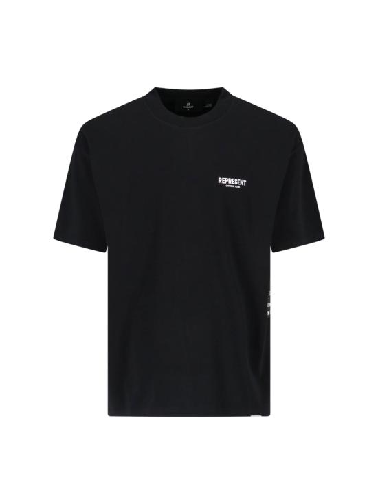 26FW 리프레젠트 반팔 티셔츠 OCM41114 001 Black