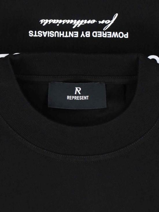 26FW 리프레젠트 반팔 티셔츠 OCM41114 001 Black - REPRESENT