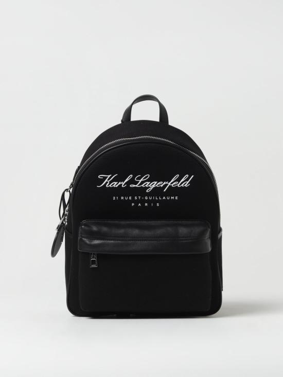26FW 칼라거펠트 백팩 231W3108 999 Black NERO