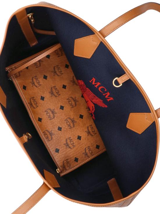 26FW 엠시엠 토트백 MWPGSLR04 CO Brown - MCM