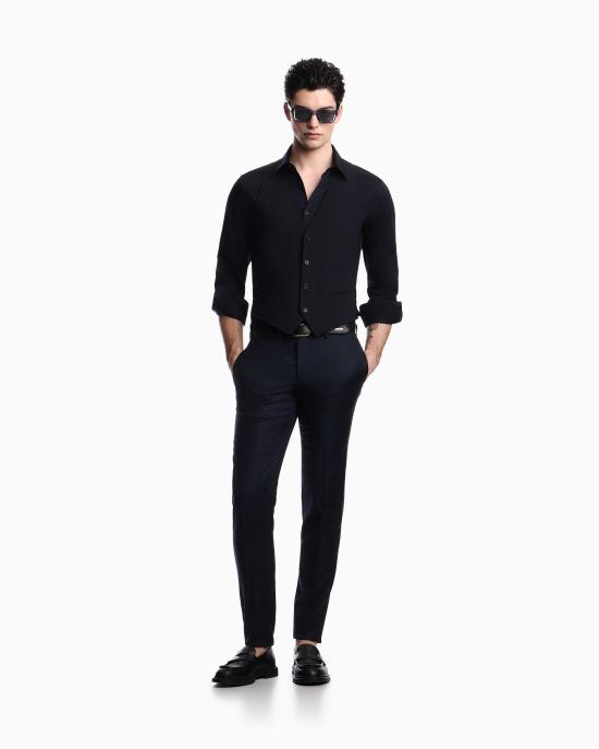 26SS 엠포리오 아르마니 베스트 EM000489 TE19183 UB109 Dark navy - EMPORIO ARMANI