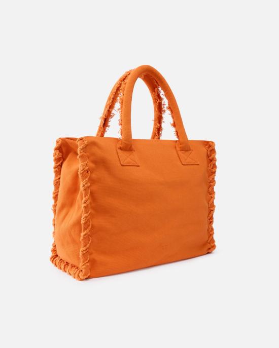 26SS 핑코 토트백 106673A3A4 A76 Arancio bruciato - PINKO