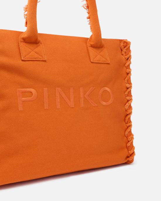 26SS 핑코 토트백 106673A3A4 A76 Arancio bruciato - PINKO