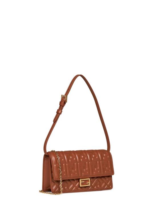 26FW 펜디 바게트 체인 지갑 8M0498AAJDF1UJK Brown - FENDI