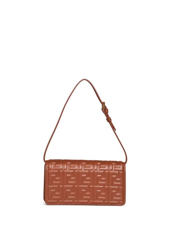26FW 펜디 바게트 체인 지갑 8M0498AAJDF1UJK Brown - FENDI
