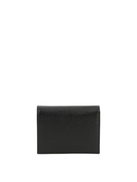 26FW 프라다 사피아노 레더 트라이앵글 로고 반지갑 1MV204QHHF0002 Black - PRADA