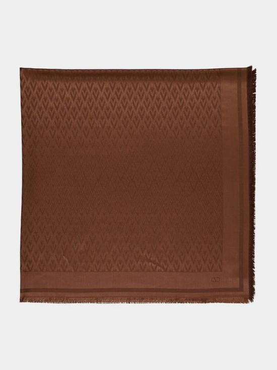 26FW 발렌티노 가라바니 머플러/스카프 9W2EB104HKS0K1 Brown