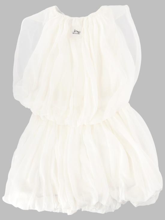 26SS [키즈] 랑방 원피스 N30347K 117 WHITE - LANVIN