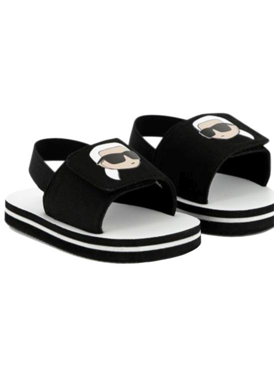 25SS [키즈] 칼라거펠트 샌들 Z30384K 09B BLACK - KARL LAGERFELD