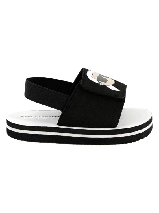 25SS [키즈] 칼라거펠트 샌들 Z30384K 09B BLACK - KARL LAGERFELD