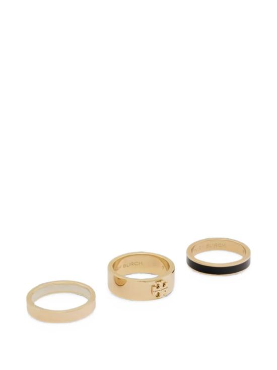 26FW 토리버치 반지 184445 999 GOLD BLACK - TORY BURCH
