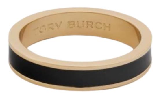 26FW 토리버치 반지 184445 999 GOLD BLACK - TORY BURCH