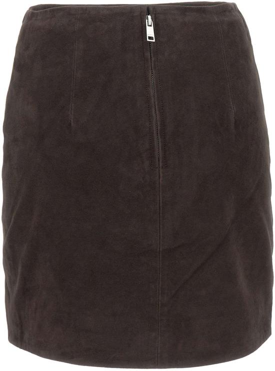 26FW 로테이트 숏 스커트 1161681111 BROWN - ROTATE